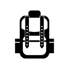 Fototapeta na wymiar camping bag isolated icon vector illustration design