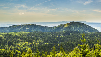 View from Waligora on Spicak