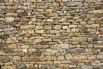 Peel and stick wall murals Stones Stone wall texture