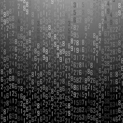 Fototapeta premium Abstract technology background with computer code, matrix texture background