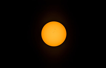 The Sun Seconds Before The Eclipse