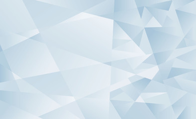 Abstract Gray Blue polygonal background. Vector