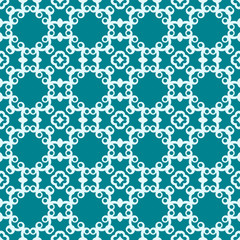 Vector classic vintage ornamental pattern. Seamless abstract background with repeating elements