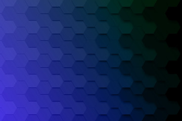 Abstract background with hexagons