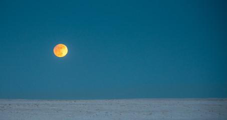 Full Moon in Rural Alberta