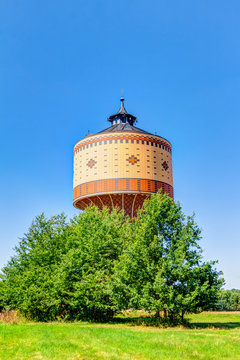 Wasserturm in Mittweida, Sachsen