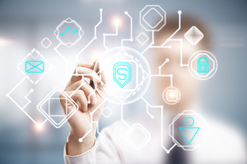 Innovation and network concept