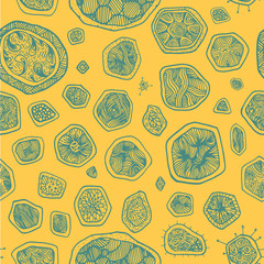 Vector abstract seamless pattern