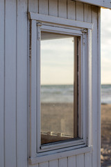 Beach Cabin Window 1