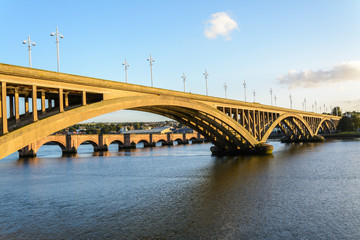 Stone bridges in the late afternoon