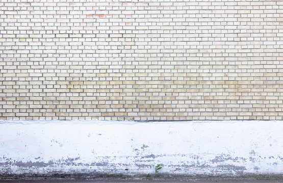 Wall of brick