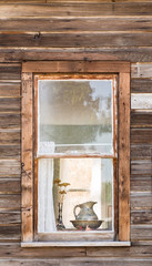 Rustic Cabin Window