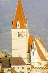 Wachau, Weissenkirchen, Kirche, Österreich, Niederösterreich