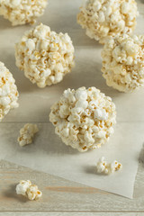 Sweet Homemade Popcorn Balls