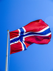 Norwegische Flagge, Schweden