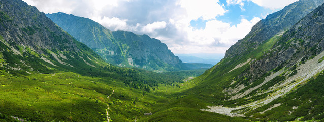 Valley in High Tatras National Park, Slovakia