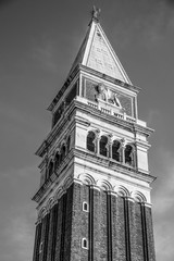 Campanile Tower at St Marks square in Venice - San Marco