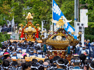 祭り　神輿