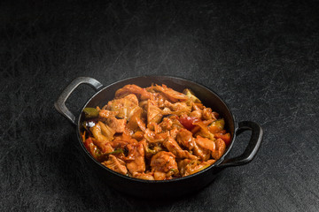 韓国料理タッカルビ チーズタッカルビ　Dak galbi(Korean chicken grilled dish)
