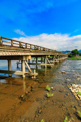 京都 嵐山 渡月橋