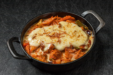 韓国料理タッカルビ チーズタッカルビ　Dak galbi(Korean chicken grilled dish)
