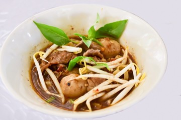 Boat noodles