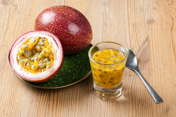 fresh passion fruit