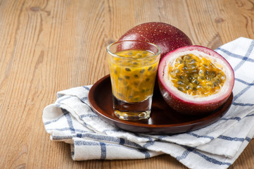 fresh passion fruit