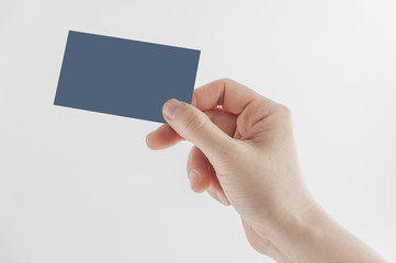 Gesture action, delivery card