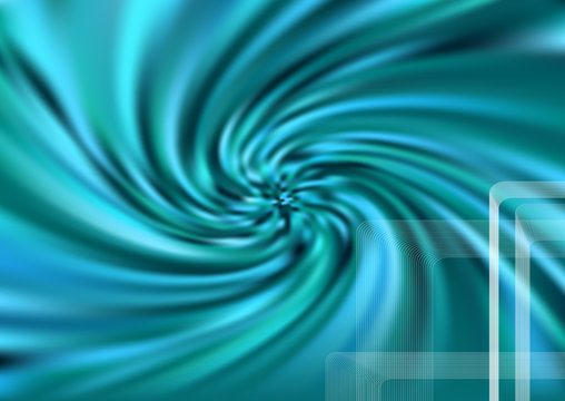 Abstract teal background whit design elements, turquoise gradient texture backdrop.
