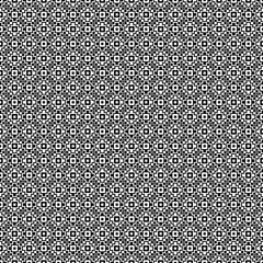 Vector seamless pattern. Geometric texture. Black-and-white background. Monochrome design. Vector EPS10