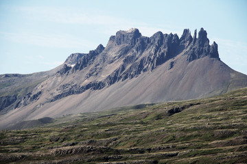 Felsenblick in Island