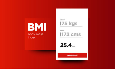 Body Mass Index BMI Calculator User Interface Design