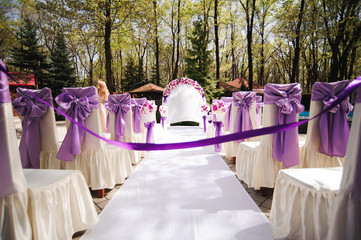 wedding ceremony decoration, wedding arch