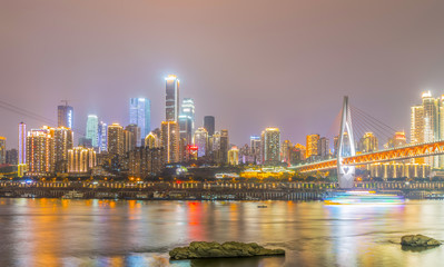 Chongqing architectural scenery and skyline
