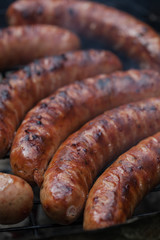 Traditional Polish sausages.