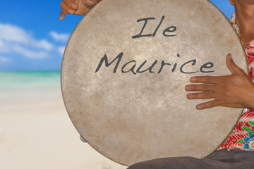 tambour folklore séga de l'île Maurice