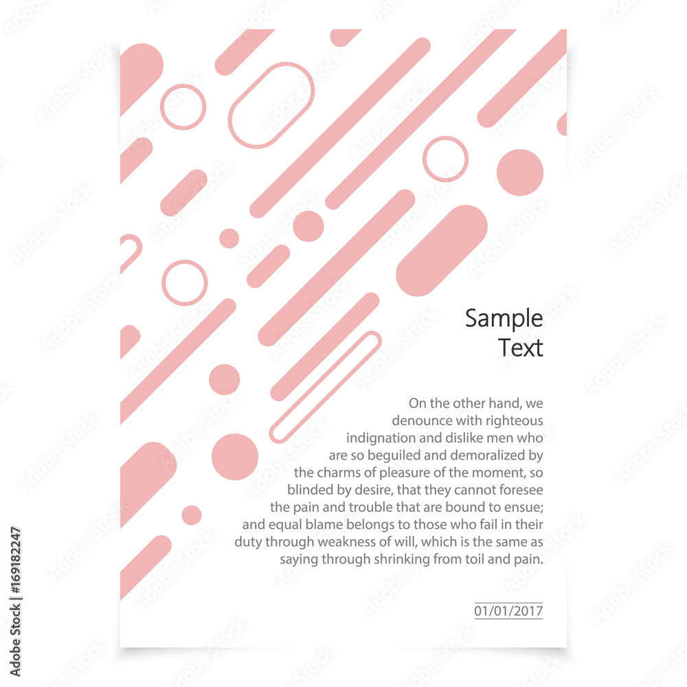 Poster template for covers with place for text. background with blank place. modern digital background with