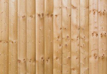 Wooden fence panel
