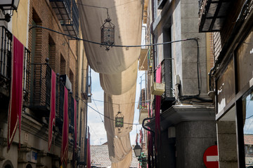 Fototapeta na wymiar Street scene in Toledo, Spain