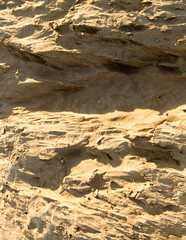 Sand in the desert as a background