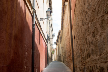 Medieval narrow street in Toledo, Spain