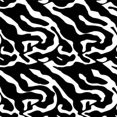 Seamless zebra pattern