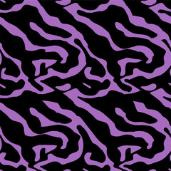 Seamless violet zebra pattern