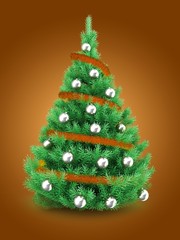 3d Christmas tree