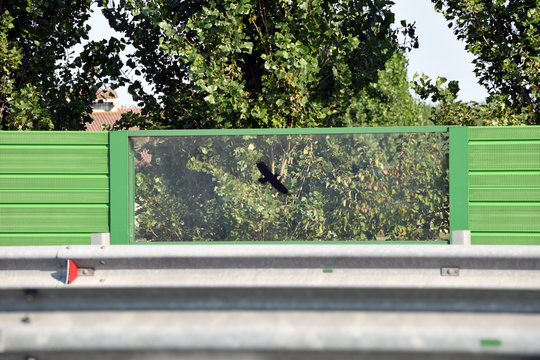 Tanca de contenci&oacute; Guard rail Duitamiedos Guardavia Guardarra&iacute;l Guardarra&iacute;l Barriera Barrera de Noise ac&uacute;stica barrier metal Bionda antirumore L&auml;rmschutzwand Acoustical