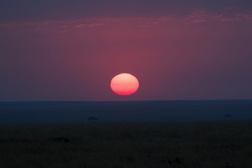 African sunset