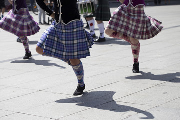 Highland dancing