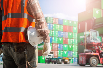 A technician who is currently standing in charge of transportation and logistical work