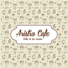 cupcake logo and pattern